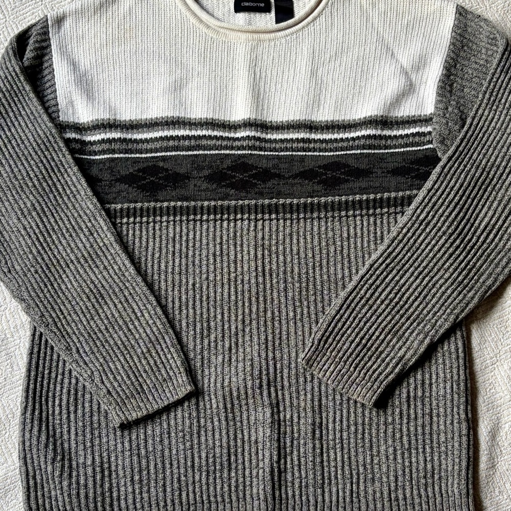 **$7 w/Bundle** Claiborne Crewneck Sweater
